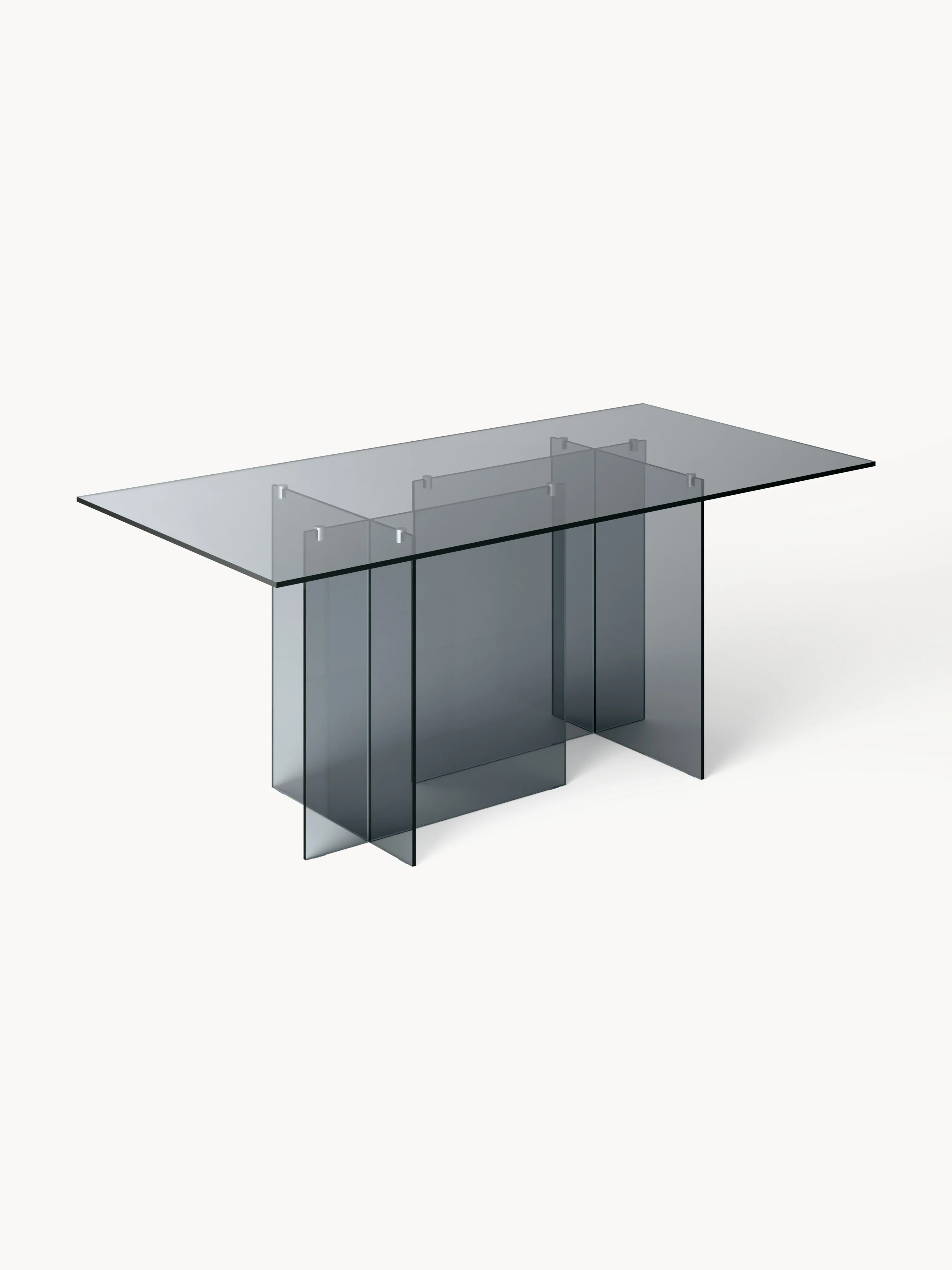 Glazen eettafel Anouk, in verschillende formaten