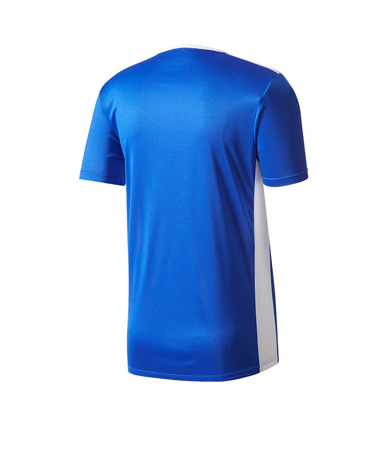 adidas Entrada 18 Trikot kurzarm Blau Weiss