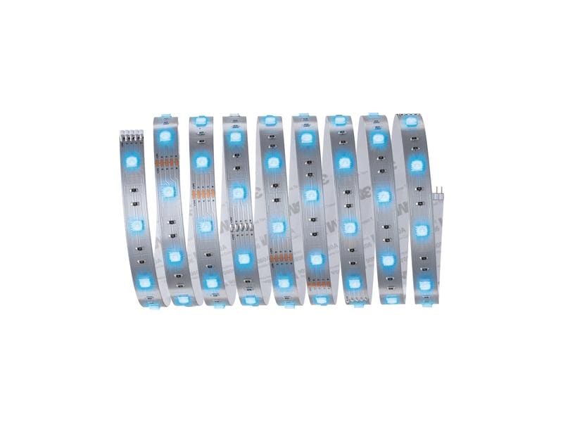 Paulmann LED-Stripe MaxLED 250 RGBW, 2.5 m Verlängerung Unbeschichteter LED-Streifen mit variabler Lichtfarbe, kürzbar