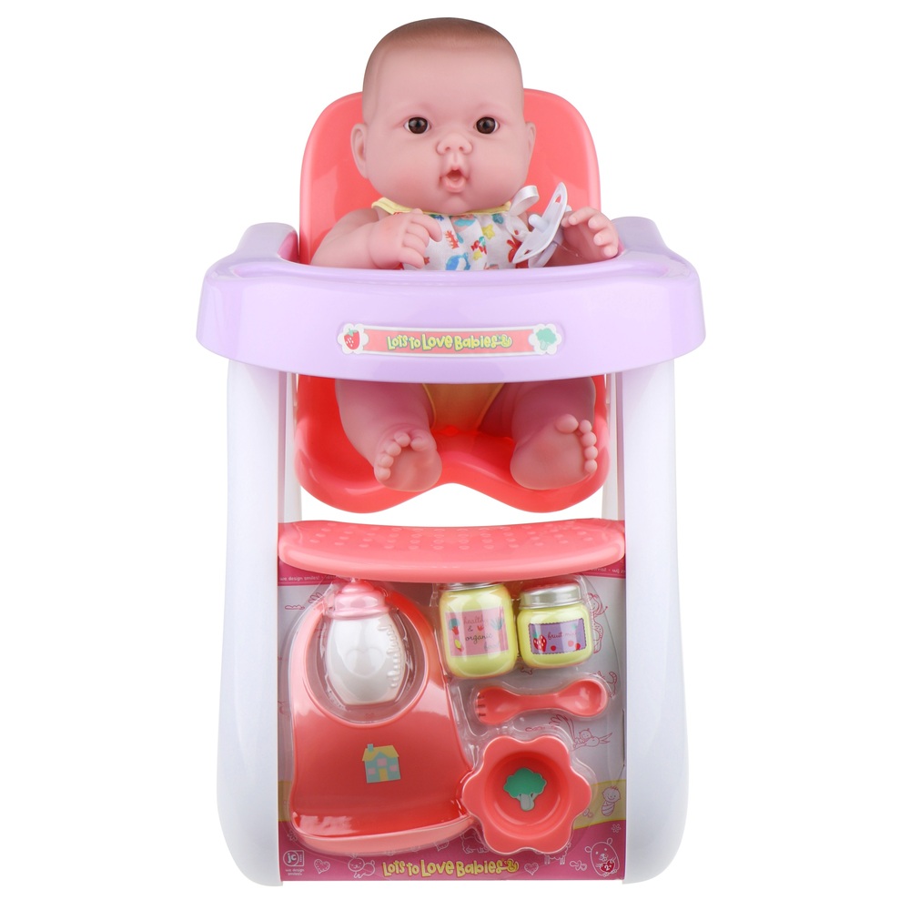 Vieles zum Lieben – Baby mit Hochstuhl