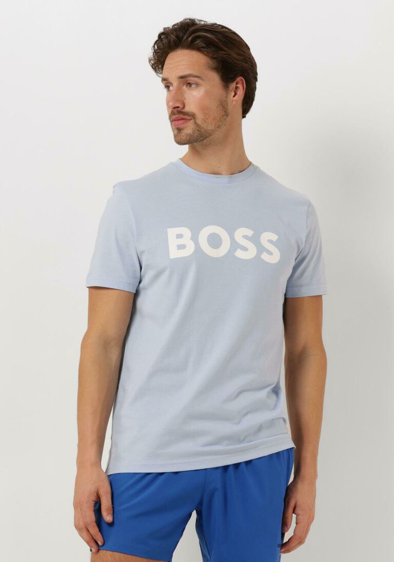 BOSS lichtblauwe boss t-shirt thinking 1