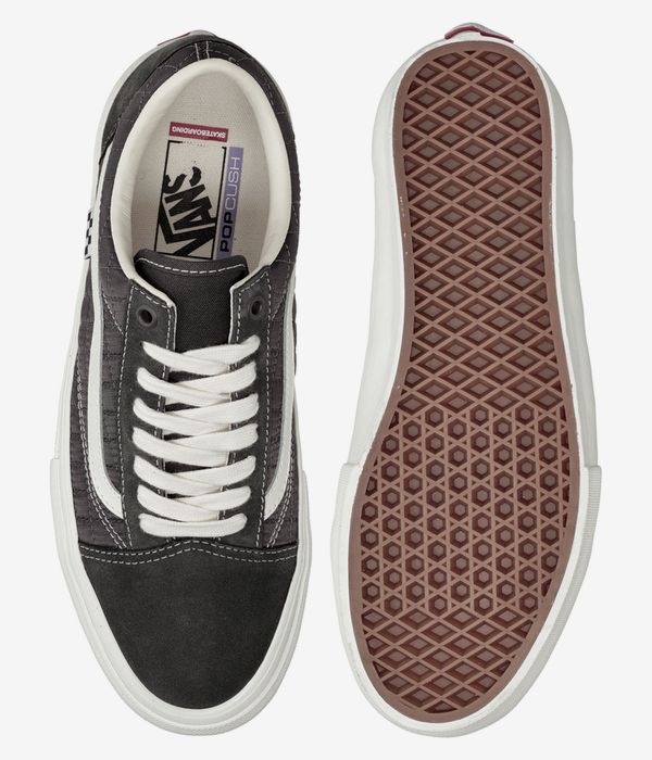 Vans Skate Old Skool Schuh (quilted charcoal)
