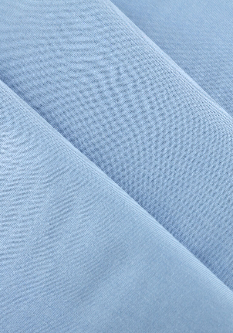 blauwe ganni t-shirt blissful blue 745