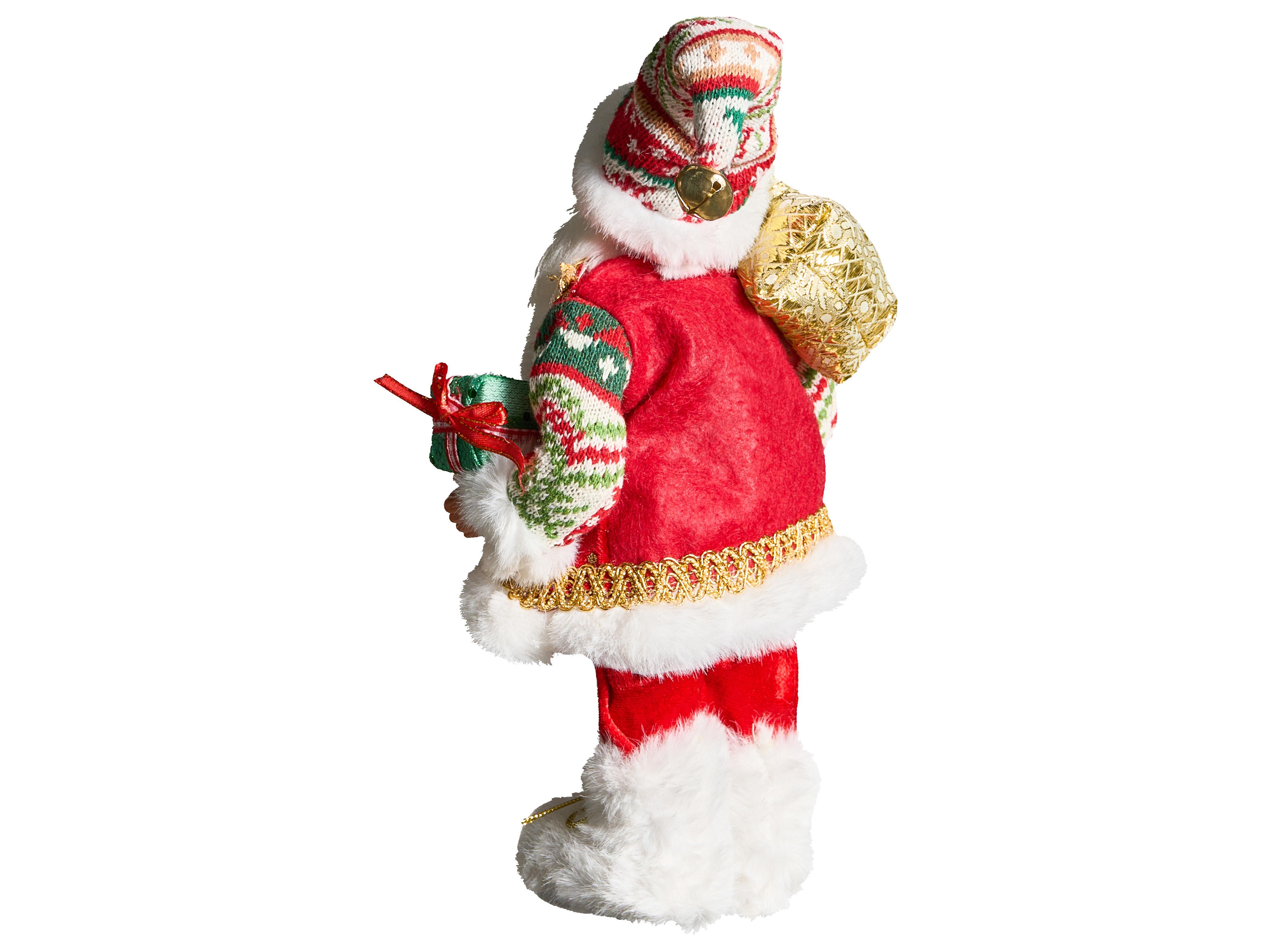 Kerstdecoratie MOSVATN Kerstman 37 cm Rood/groen