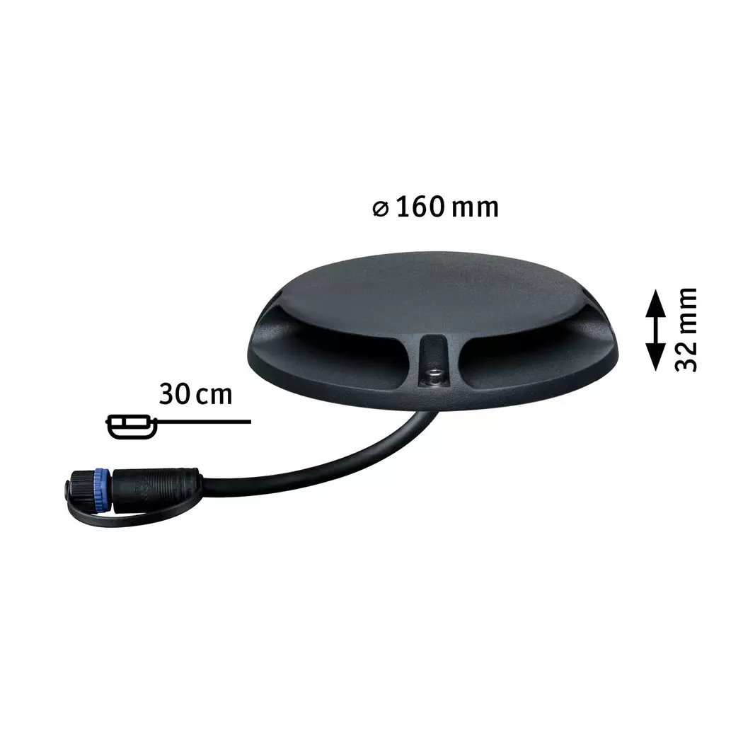 LED-Bodenaufbauleuchte Plug&Shine
