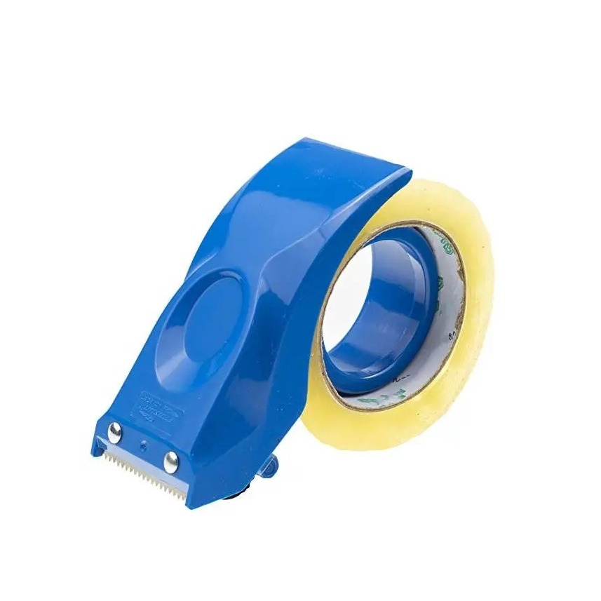 Packband Hand Abroller Halterung für Paket Klebeband - Blau