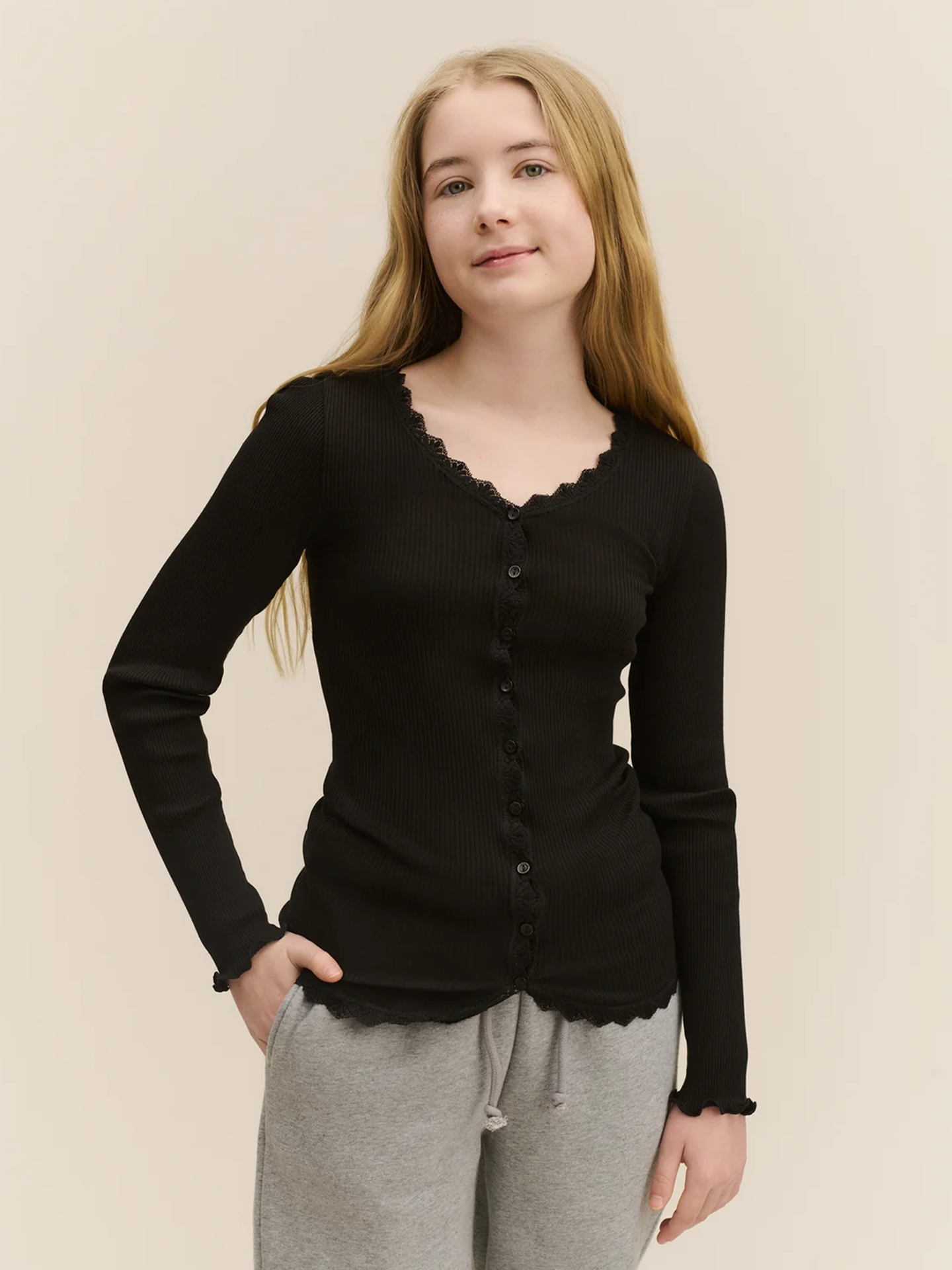 Balta Long Sleeve Regular Lace Cardigan