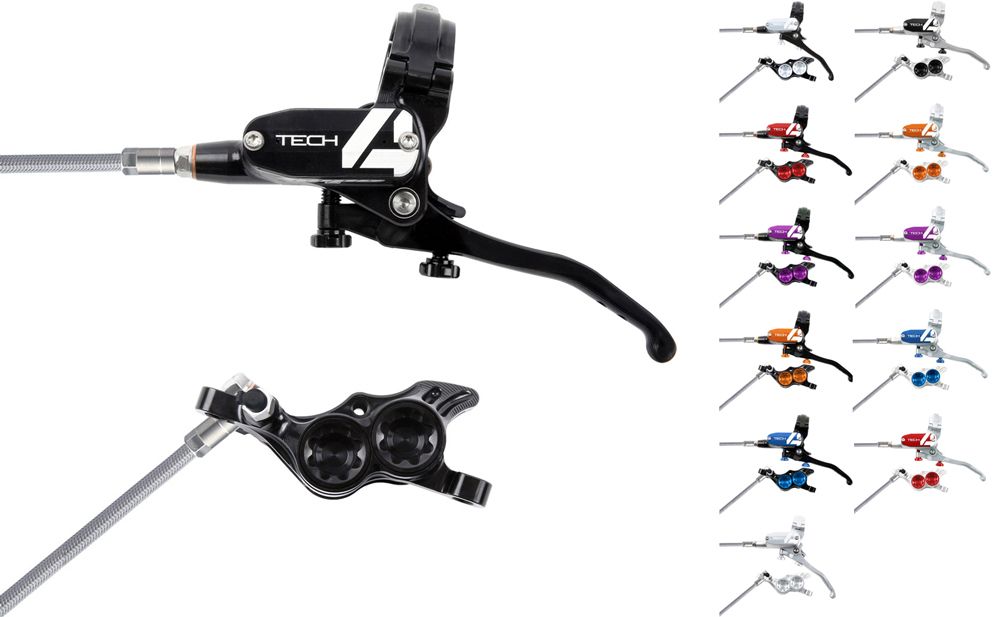 Hope Tech 4 E4 Stahlflex Scheibenbremse - Hebel links kaufen | Bike-Discount