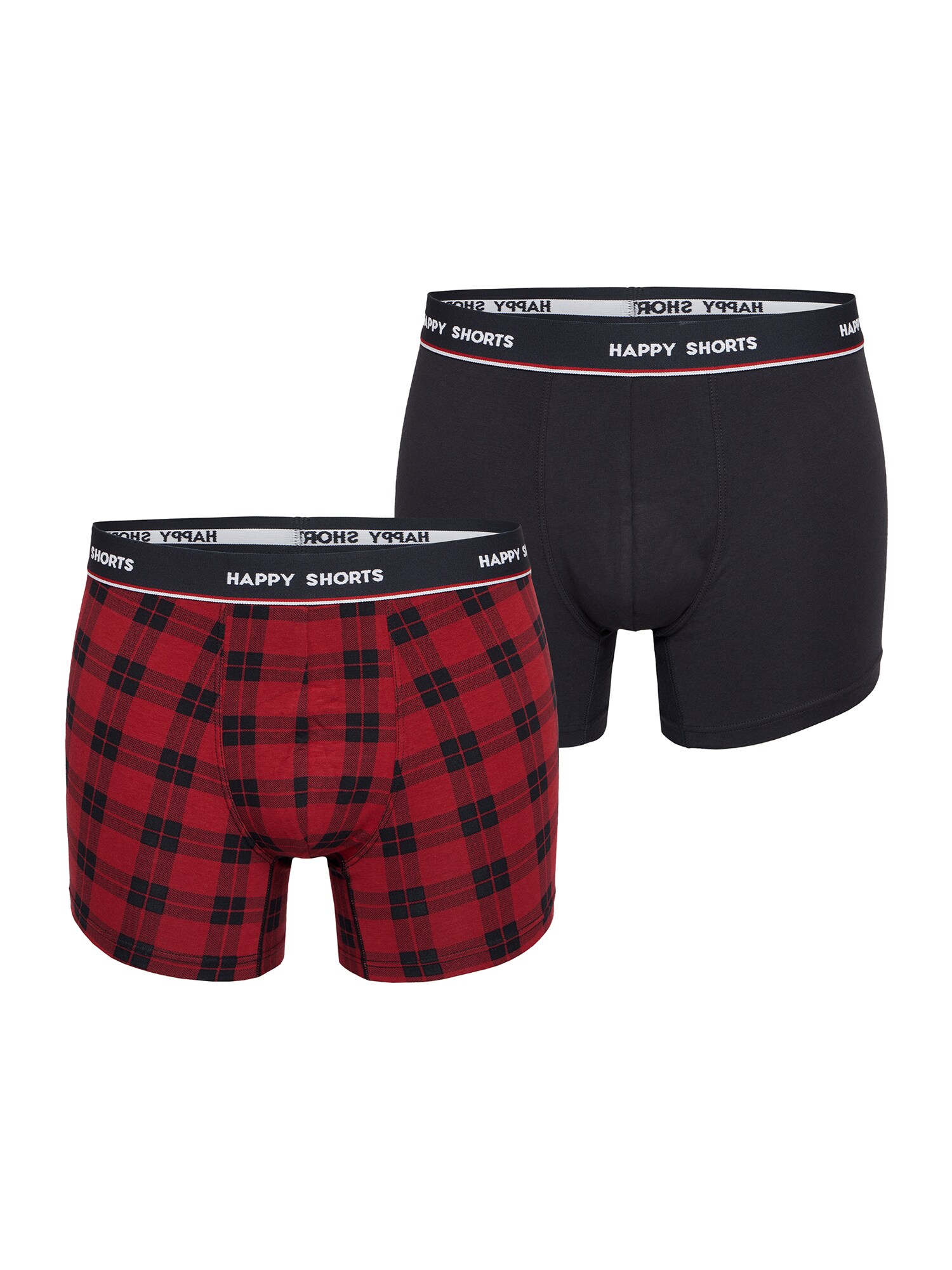 Happy Shorts Herren Retro Pants Trunks 2er Pack