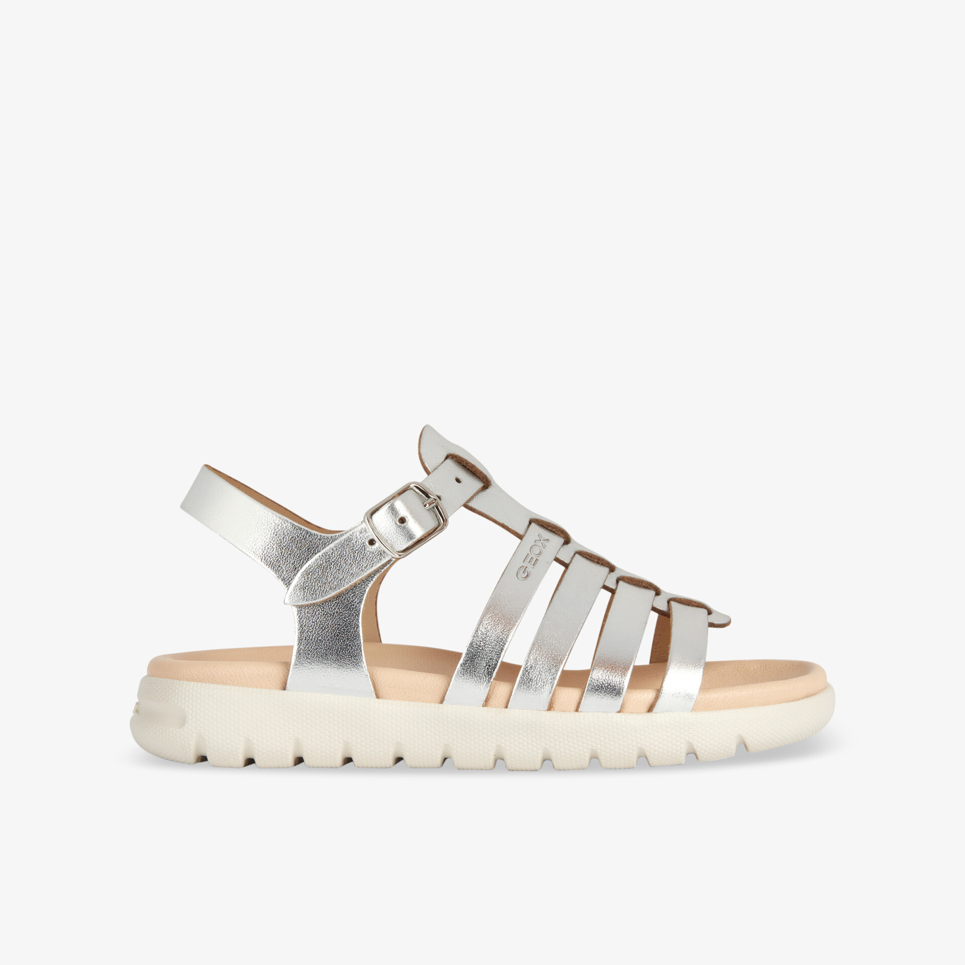 GEOX Kinder Sandalen silber