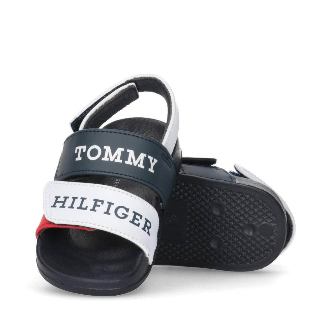 Tommy Hilfiger sandalen blauw/wit/rood