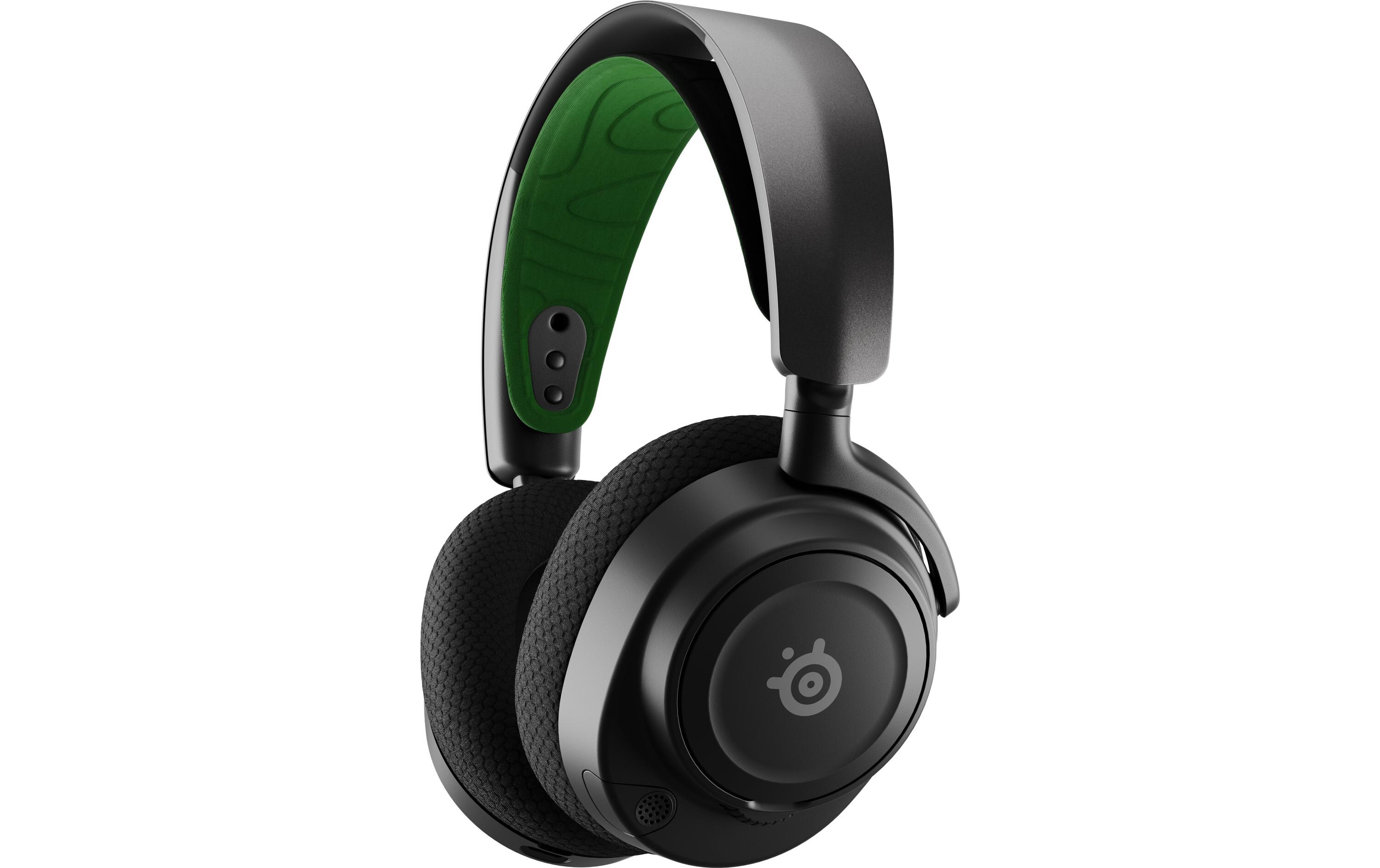Headset Arctis Nova 7X Grün/Schwarz<br>Kabelloses Gaming-Headset mit Surround-Sound