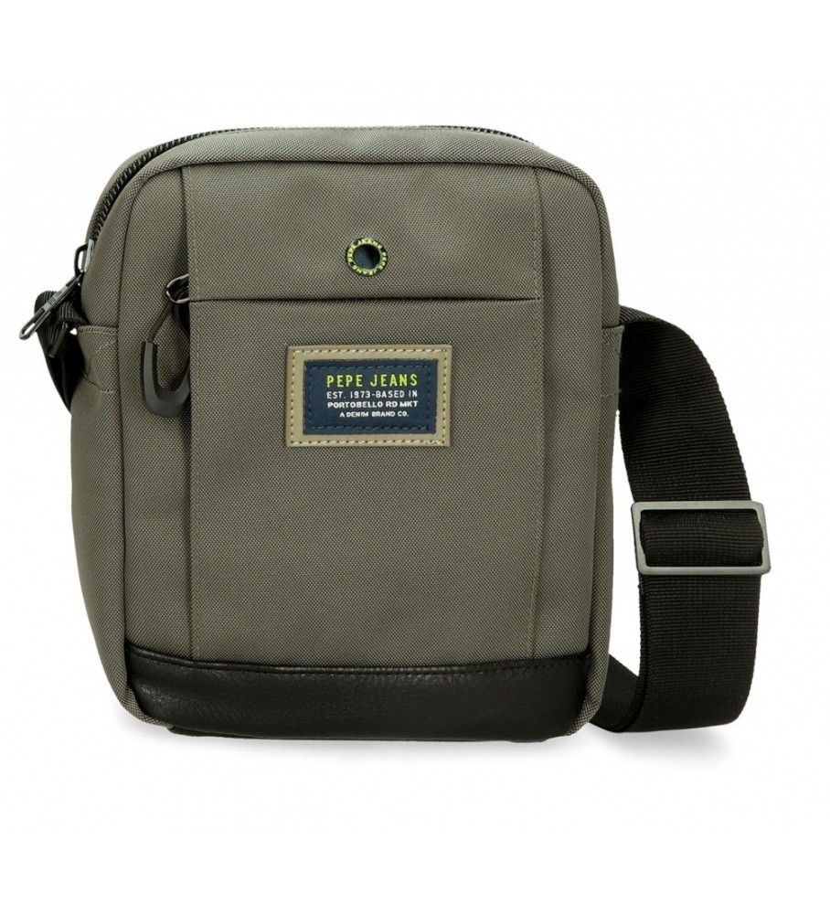 Bolsa de ombro média Leighton da Pepe Jeans, verde