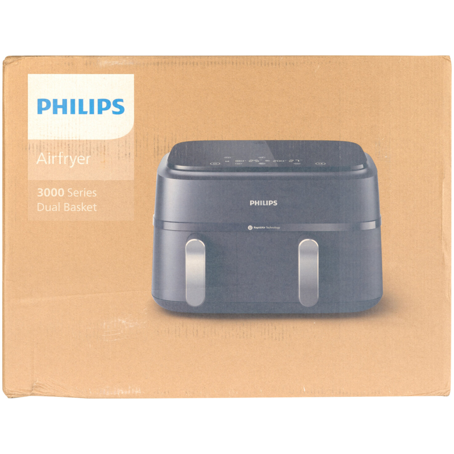 Philips Airfryer mit 2 Körben NA351/09