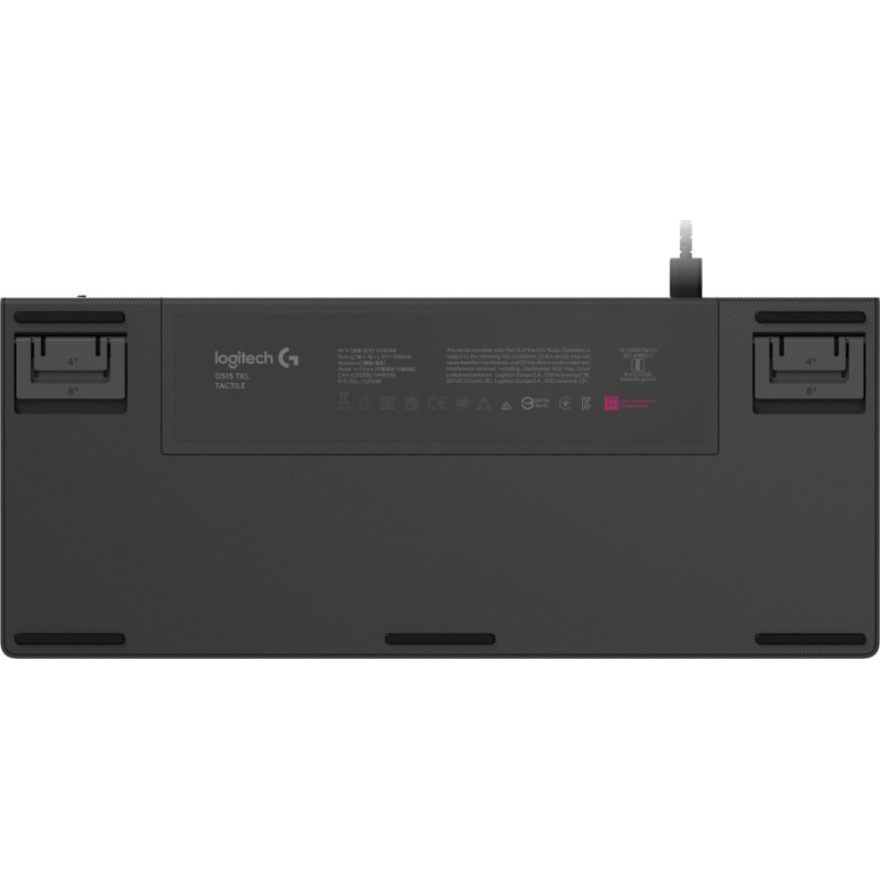 Logitech G G515 clavier Gaming USB AZERTY Français Noir