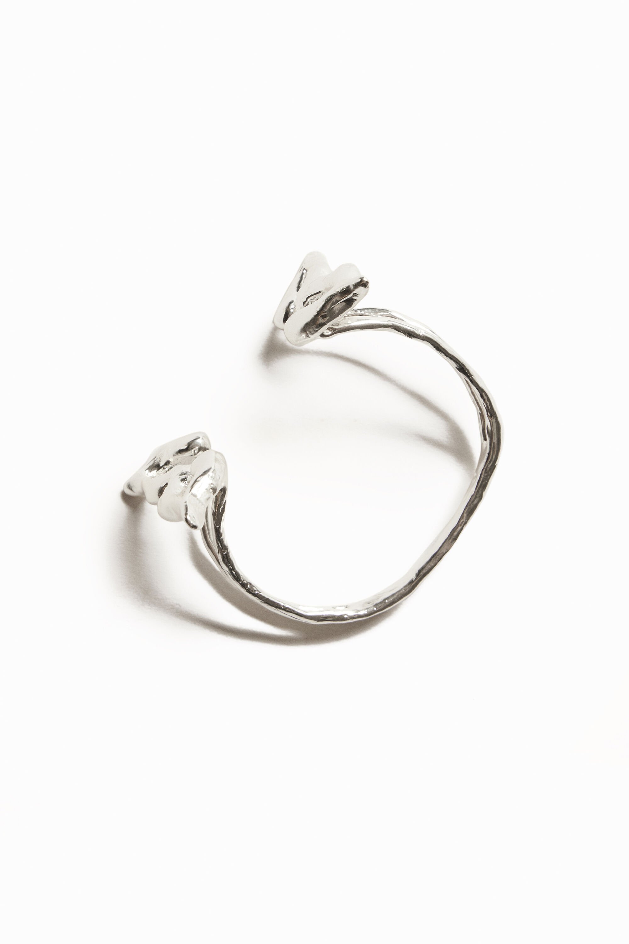 Bracelet papillon plaqué argent Zalio