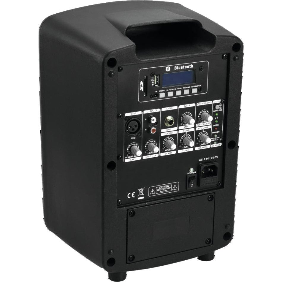 Omnitronic WAMS-65BT PA accu systeem met microfoon