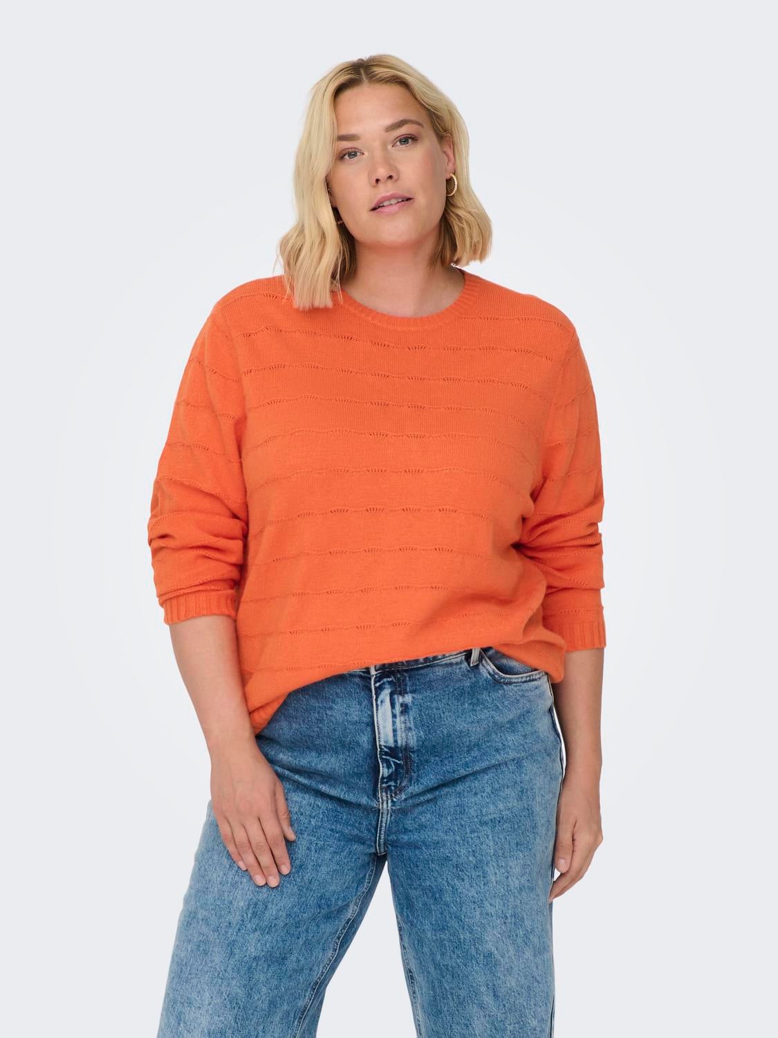 CARKATIA Strickpullover Tigerlily