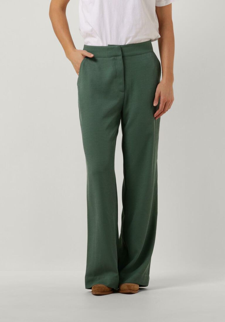 ANOTHER LABEL groene another label pantalon doeha pants