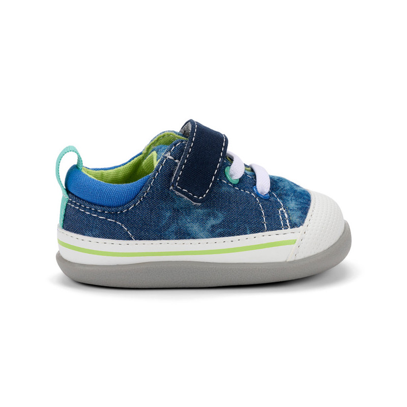 See Kai Run See Kai Run First Walker Stevie Blue Tie Dye