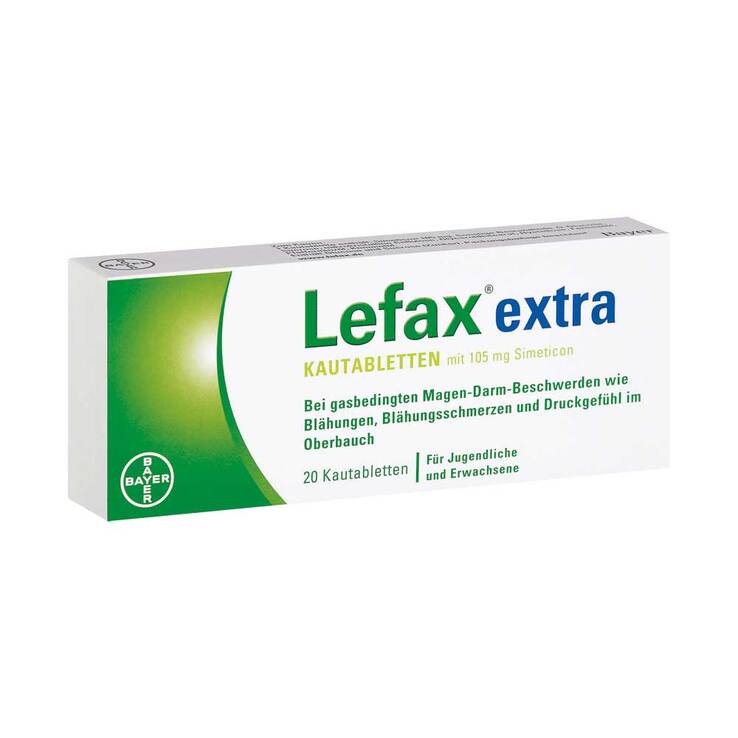 Lefax extra Kautabletten, 20 St