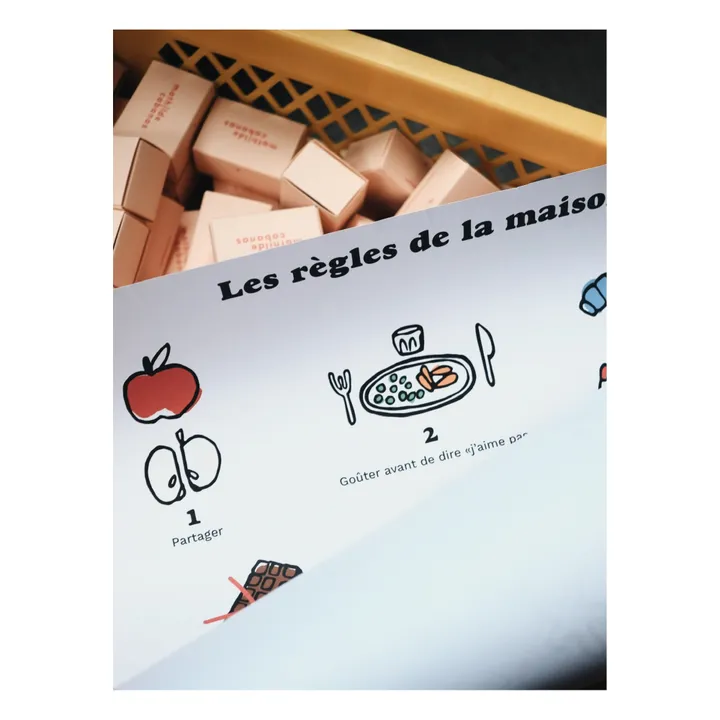 Mathilde Cabanas Affiche Les règles de la maison