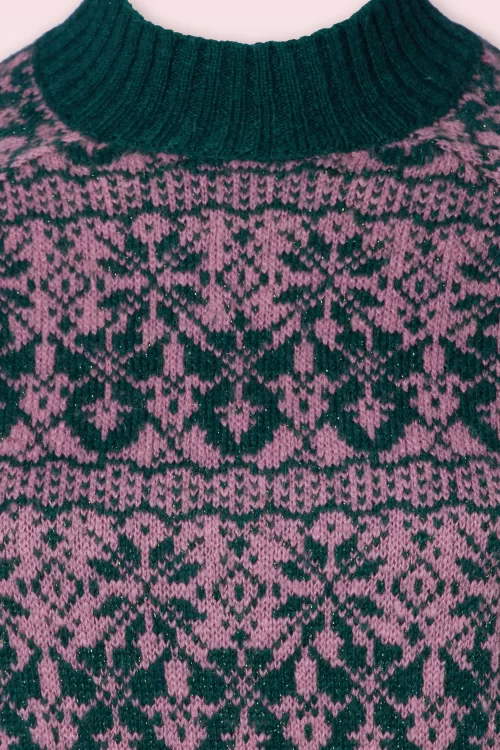 King Louie Jeanie Duchess top in pine groen