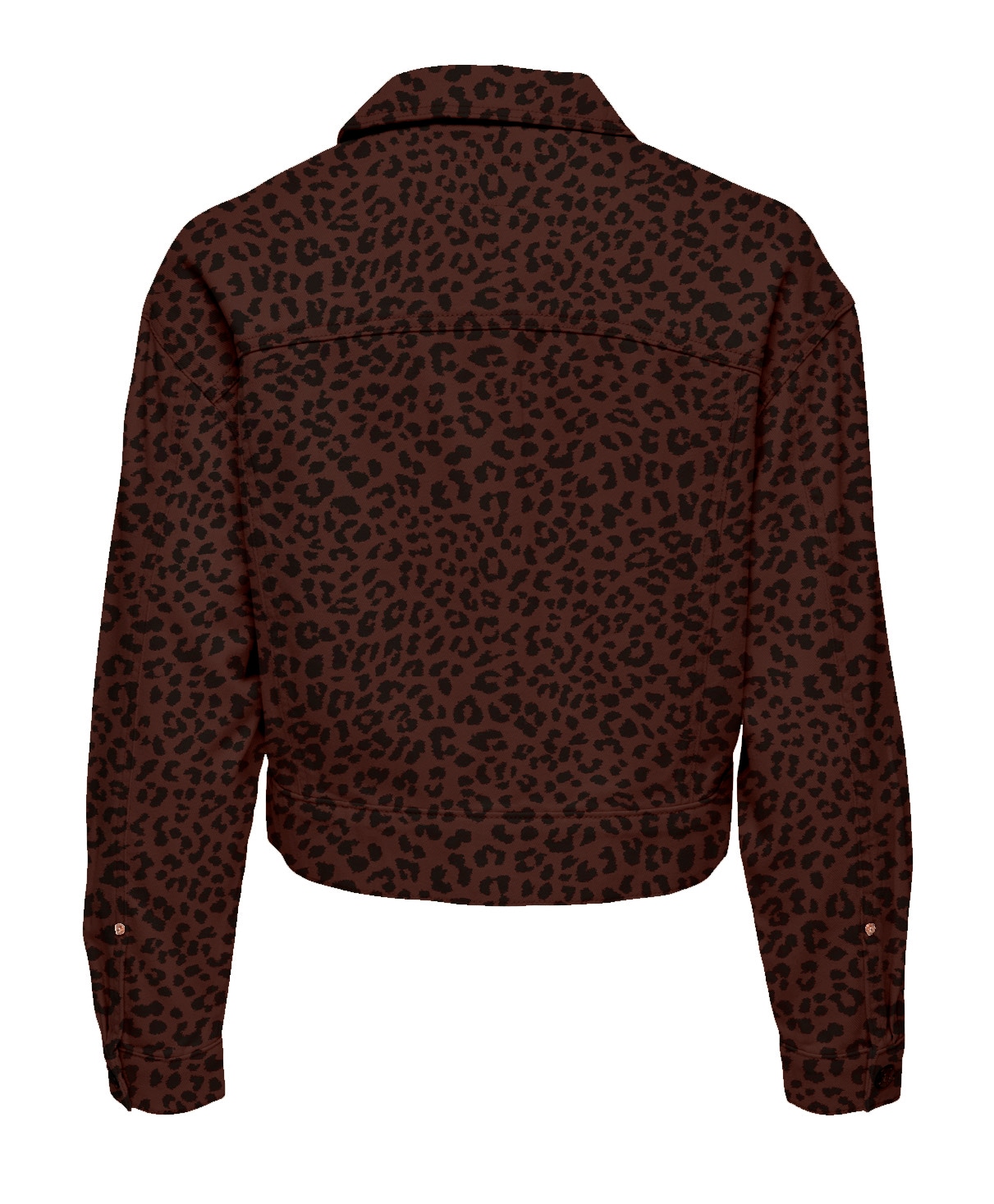 ONLY Jeansjacke »ONLANLIE-ANIMAL L/S JACKET CC PNT« ohne Kapuze