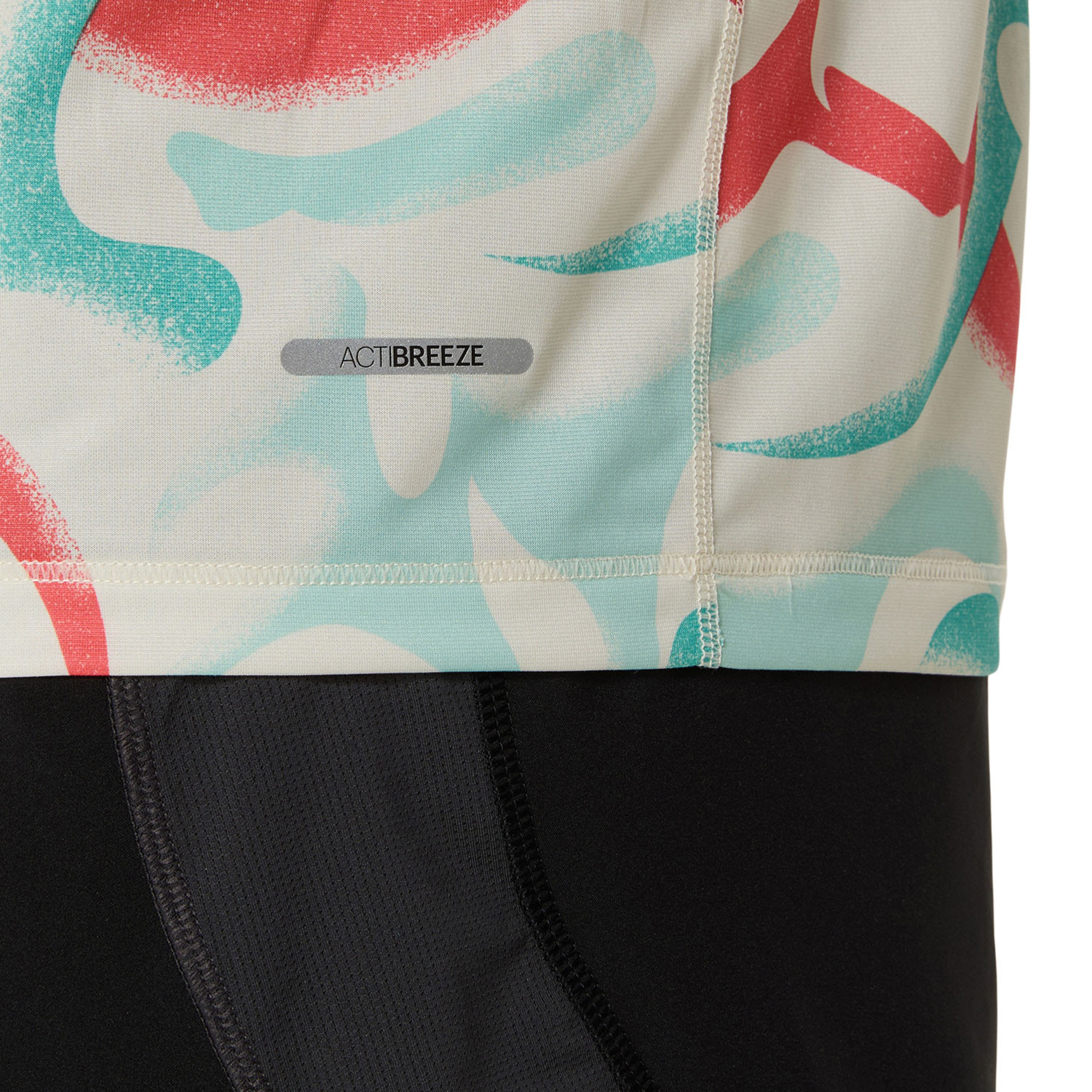 ASICS Road All Over Print T-Shirt Heren