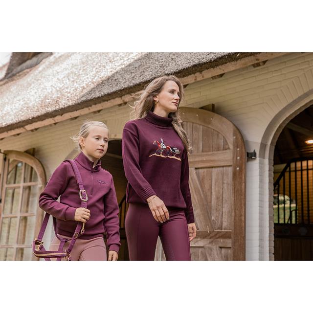 Trui QUUR QKelsey Kids Donkerrood