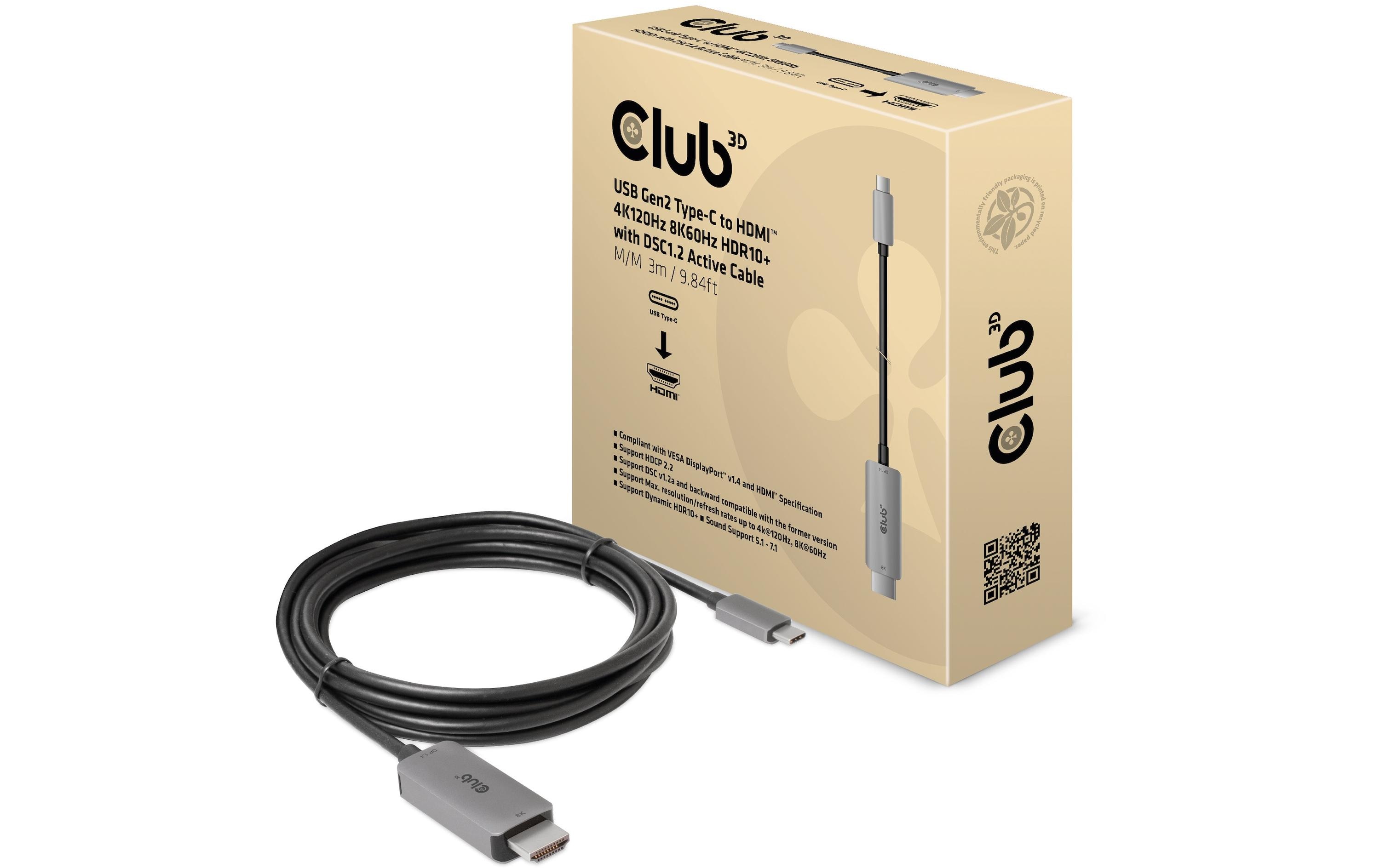 Kabel CAC-1587 USB Type-C - HDMIUSB Type-C auf HDMI Kabel