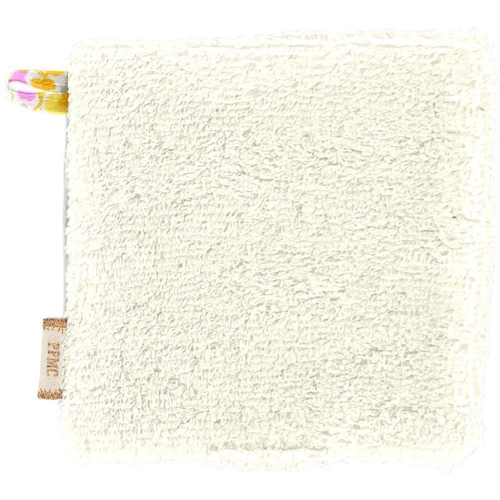 Carré Démaquillant Lavable Mimosa Jaune Rose