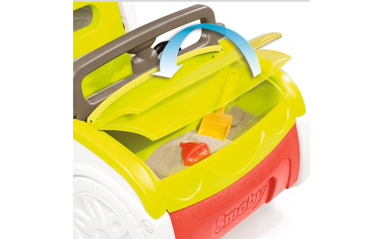 840205 Smoby Adventure Car avonturenauto met glijb