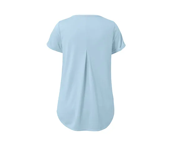 Longshirt, hellblau