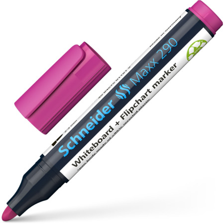 Schneider Maxx 290 Whiteboard- und Flipchart-Marker - magenta - 2-3 mm