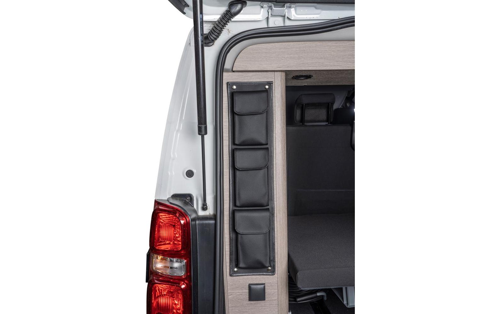 Organizer Lang für Küchenwand mit 3 Taschen, schwarzStautasche für Citroen Campster / Citroen Vanster / Opel Crosscamp