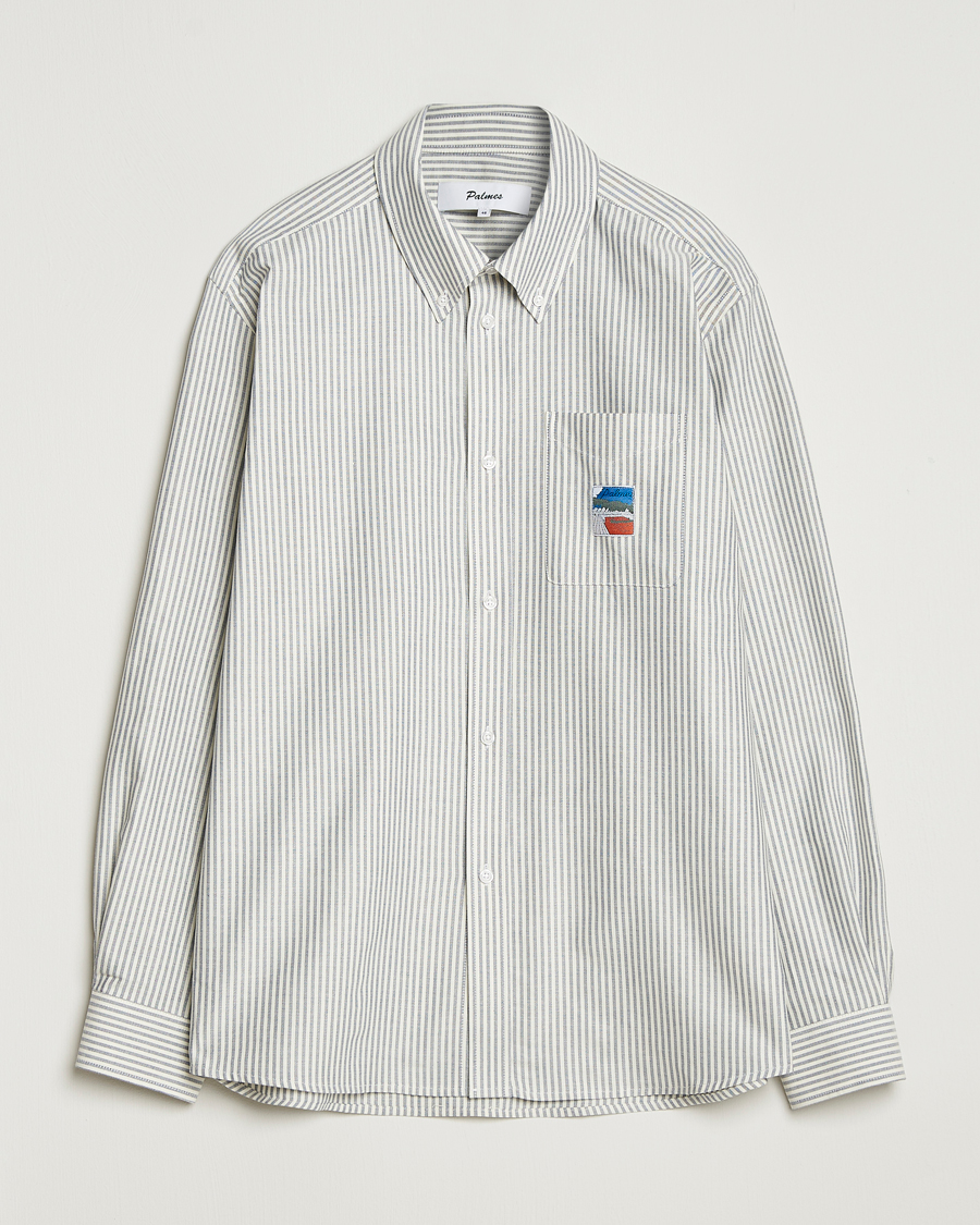 Palmes Deuce Oxford Shirt Light Blue Stripe