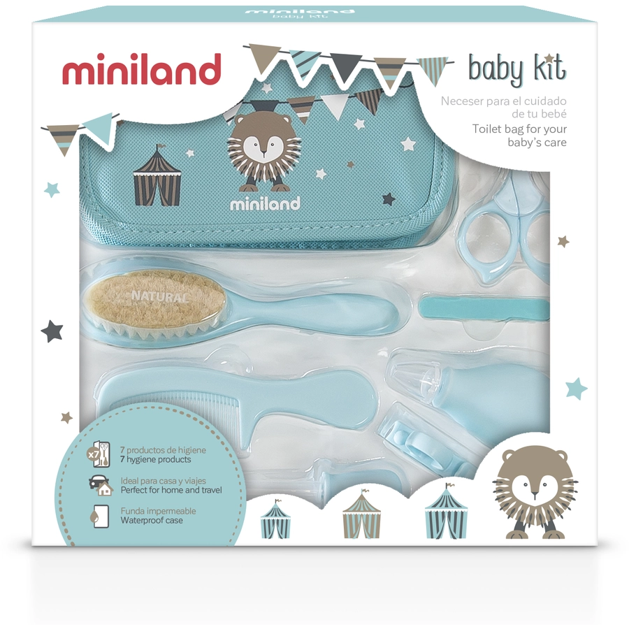 miniland Pflege-Set Baby Kit Azure
