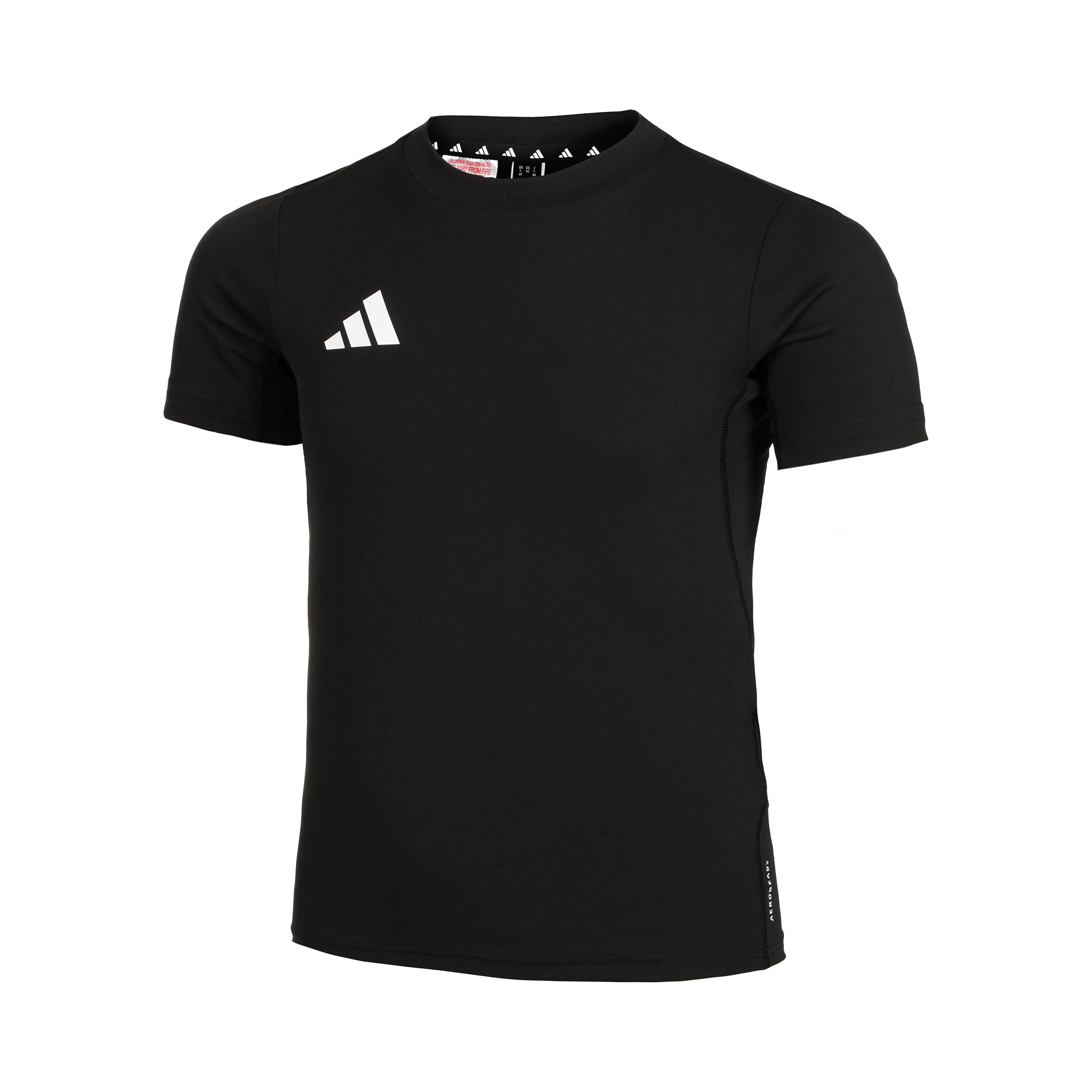 adidas Teamwear Maillot De Course Enfants - Noir , Blanc