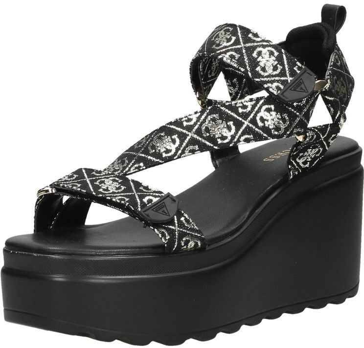 Guess Sandalen Hak zwart