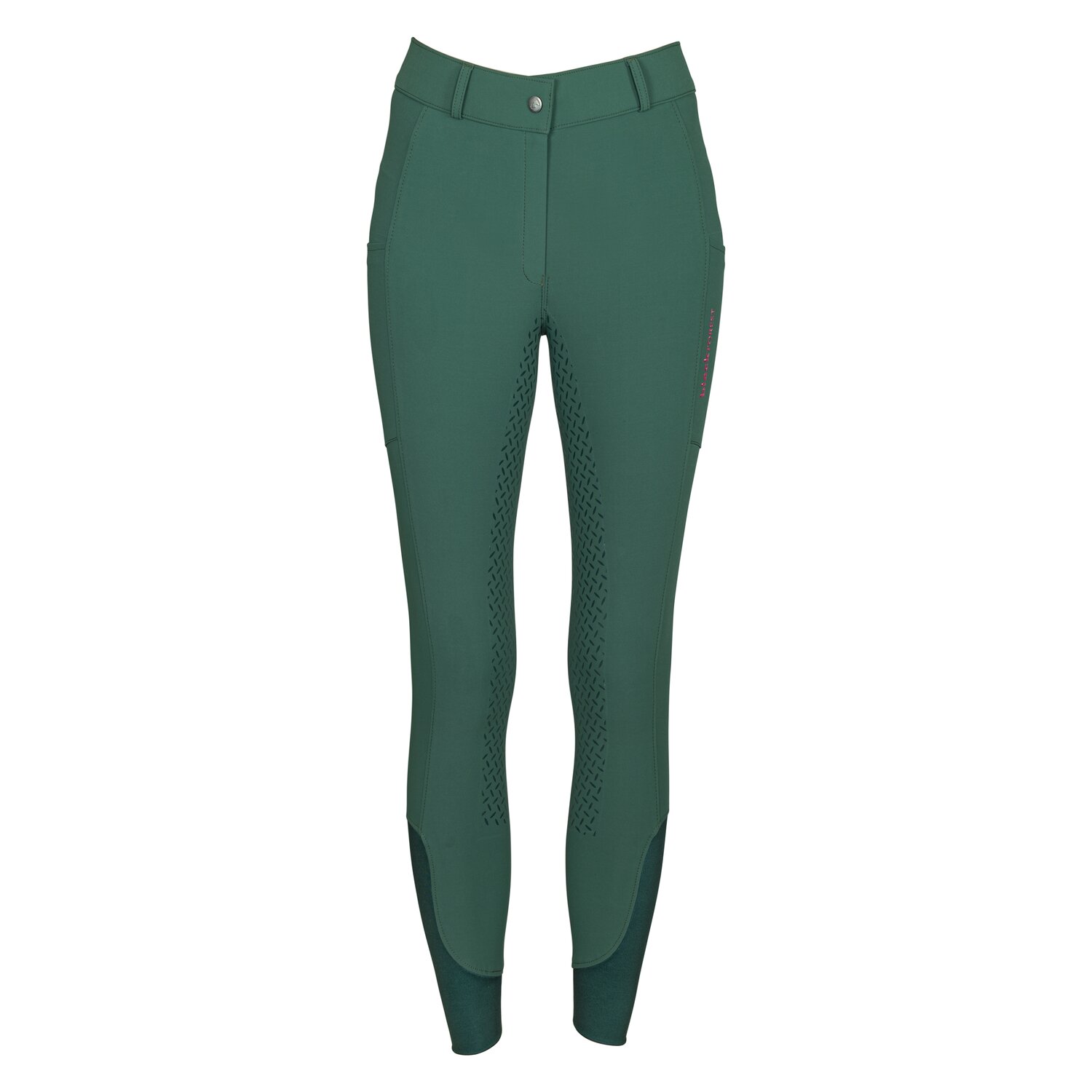 black forest Grip-Vollbesatz-Reithose  - race green