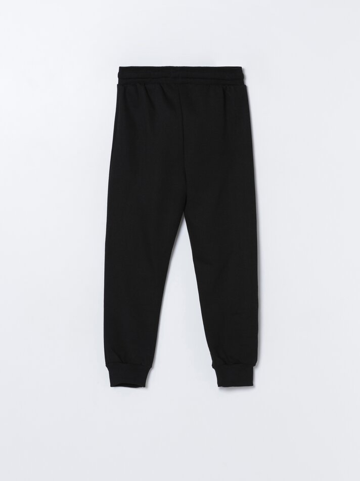 Conjunto com 2 calças de moletom básicas - pretas