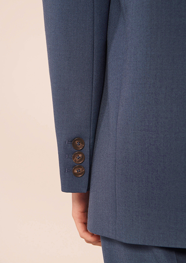 Veste Viggobleue en laine