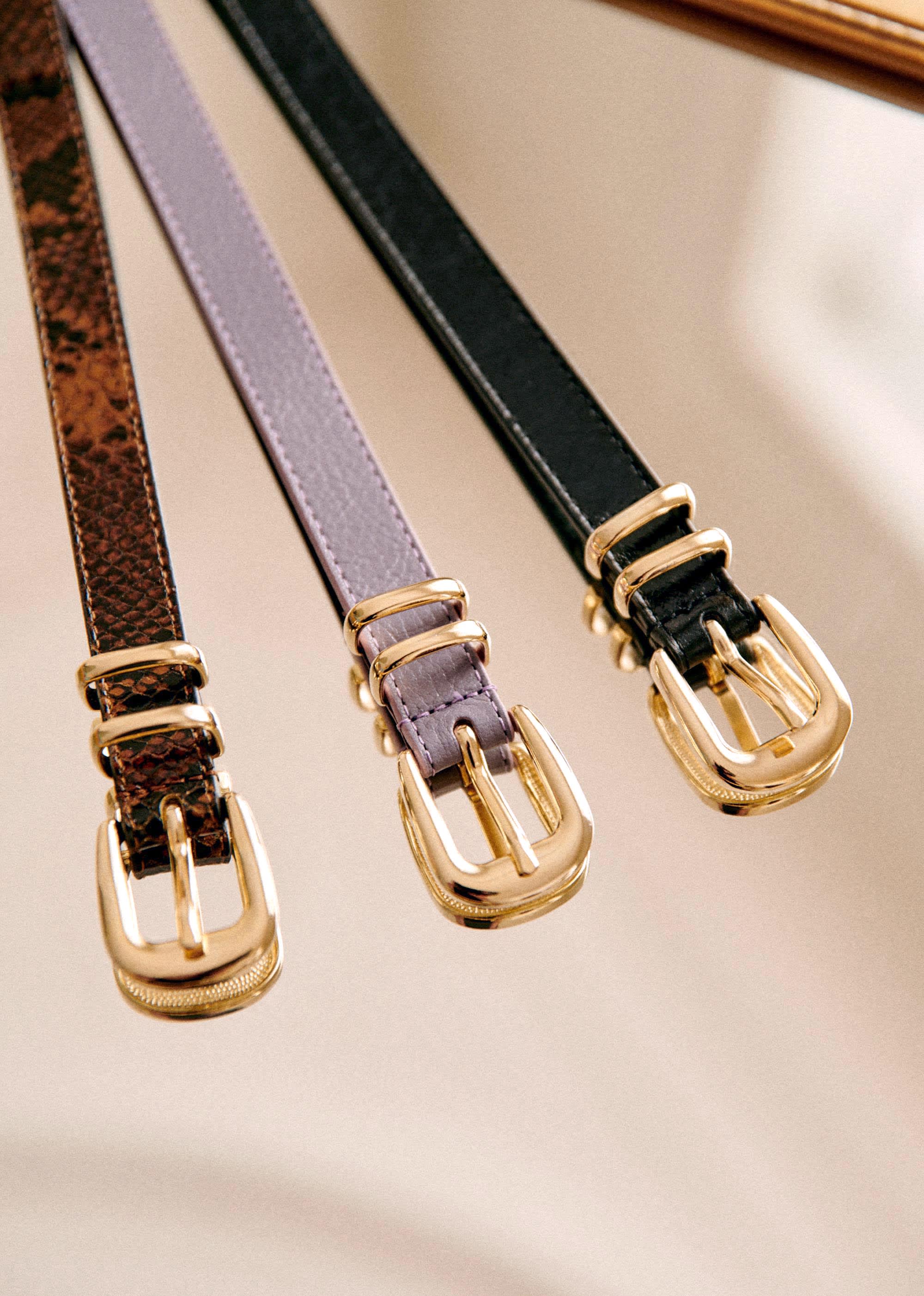 Ceinture Livie - Noir Vernis - E-SHOP/CEINTURES 5905890