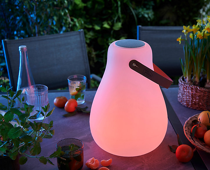 Lampe extérieure portable LED intégrée ⌀27,5cm 45lm IP54 1W lumière variable RGB + blanc New Garden
