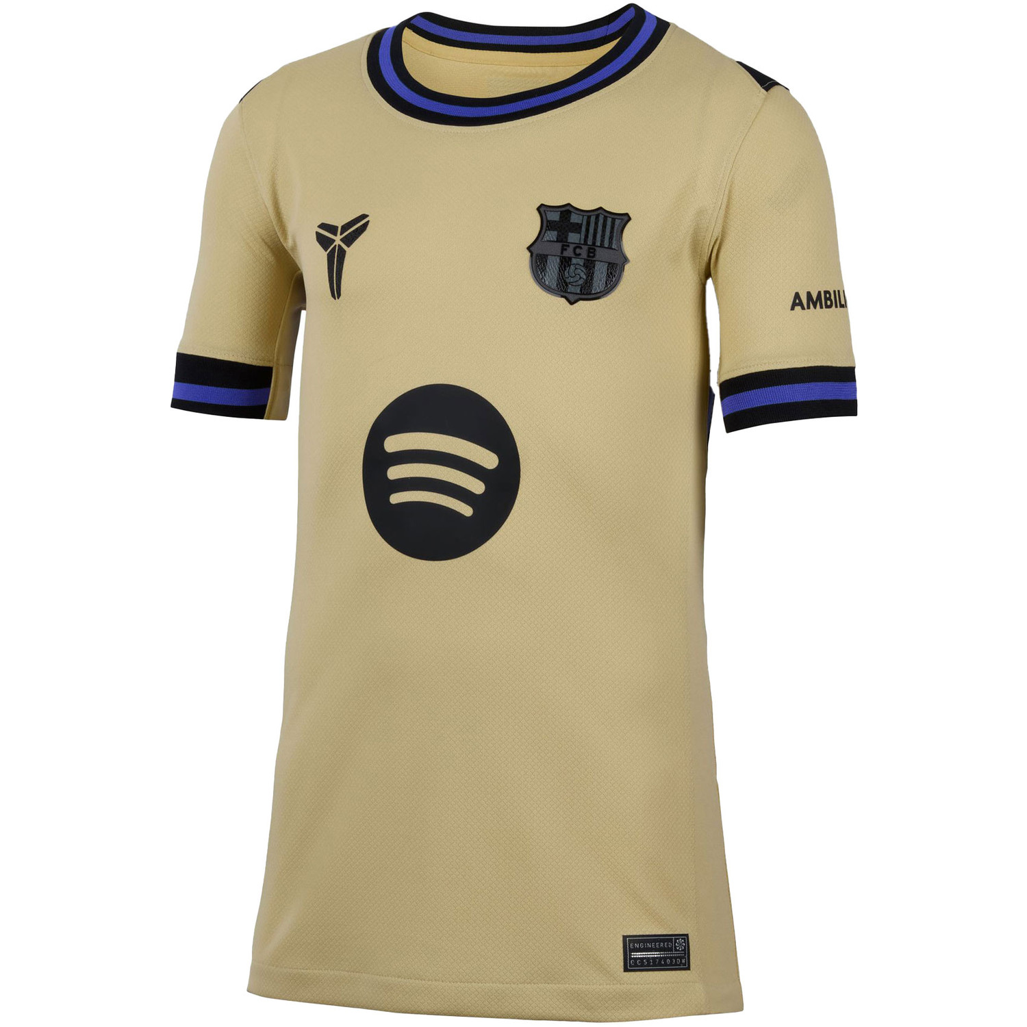 Nike FC Barcelona Uit Shirt F. de Jong 21 Kids