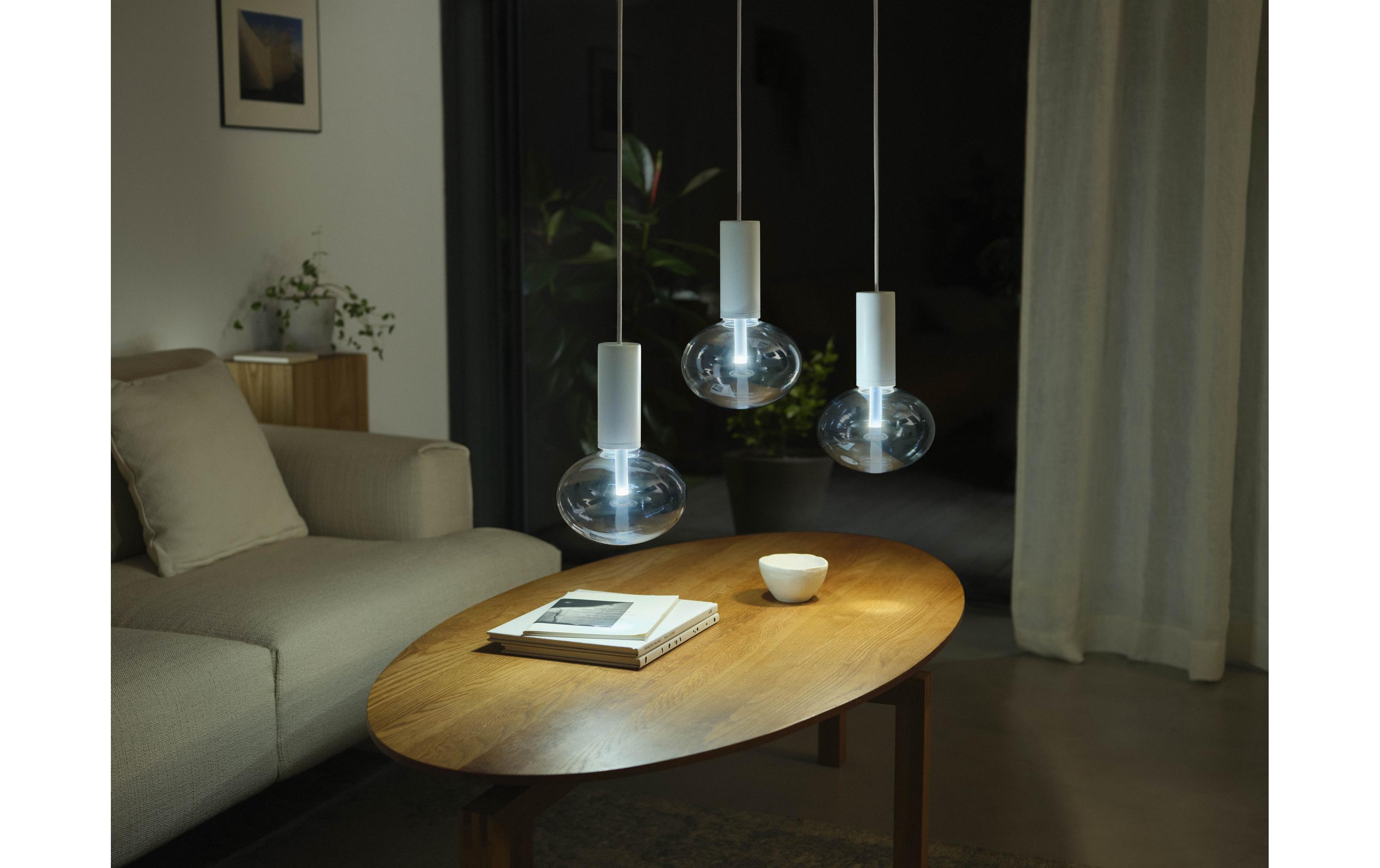 Leuchtmittel White & Col. Amb. Lightguide, 6.5 W, EllipseSmartes Hue E27-Leuchtmittel