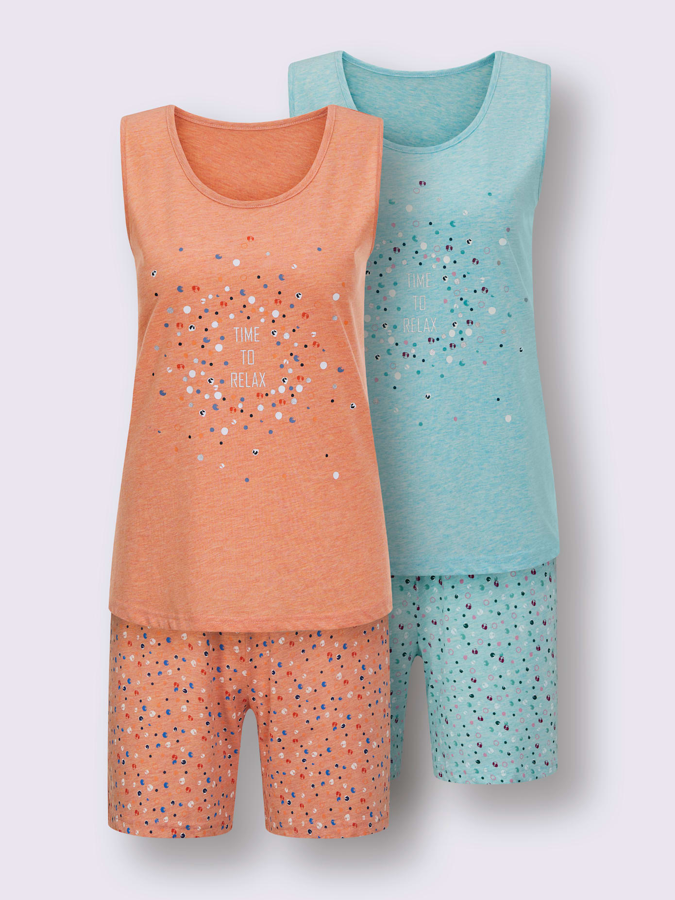 Pyjamas courts jersey fin