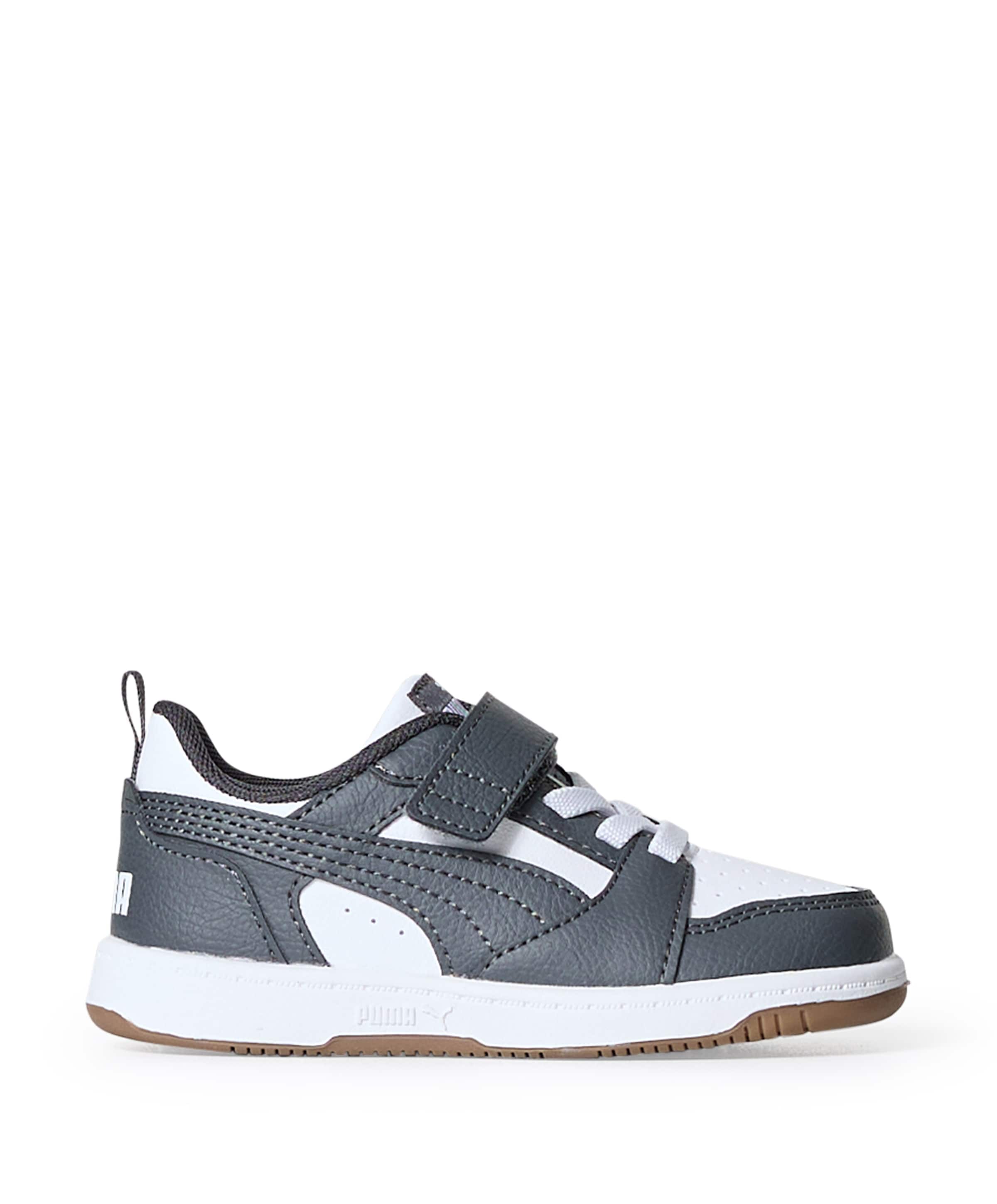 Puma Puma Rebound V6 Lo AC+ Inf jongens sneakers grijs