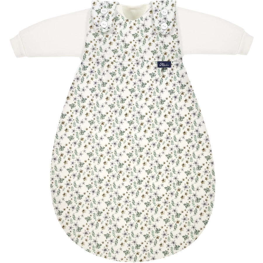 Alvi® Baby-Mäxchen® 2tlg. Petit Fleurs grünweiß Gr. 44